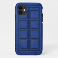 Blue Police Box Journal iPhone 5 Coque
