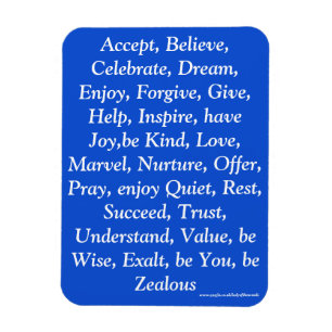 Blue recovery magnet