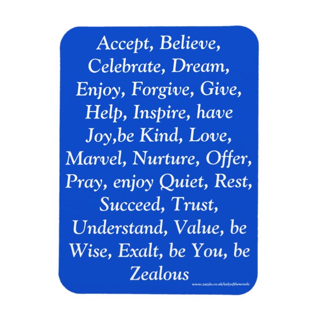 Blue recovery magnet (Vertical)