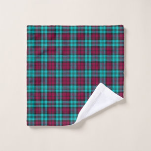 Blue Red Campbell Tartan Blackwatch Plaid