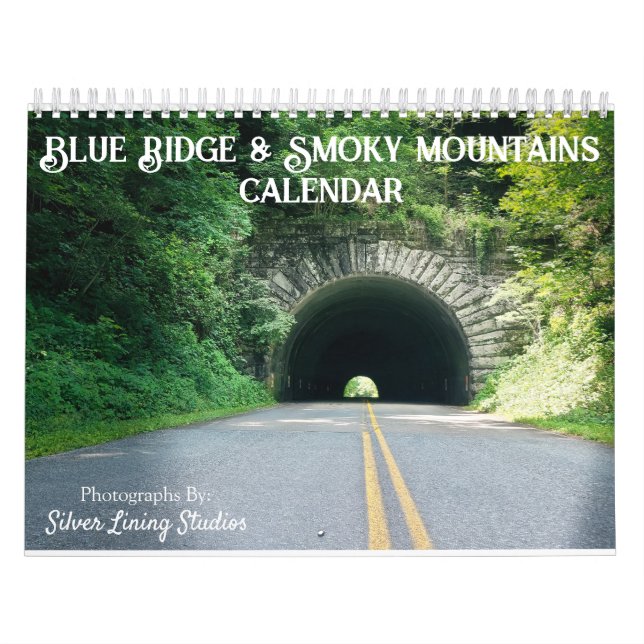 Blue Ridge Parkway et Smoky Mountains Calendrier (Protection)