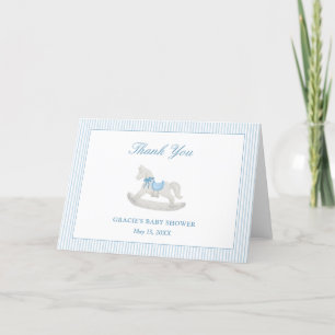 Blue Rocse Boy Baby shower Merci Favor