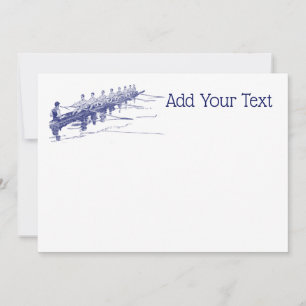 Blue Rowing Rowers Team Water Sports #3