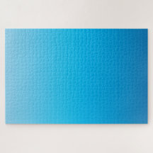 Blue Sky Color Gradient Puzzle Puzzle