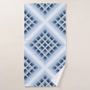 Blue square holes pattern