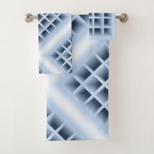 Blue square holes pattern