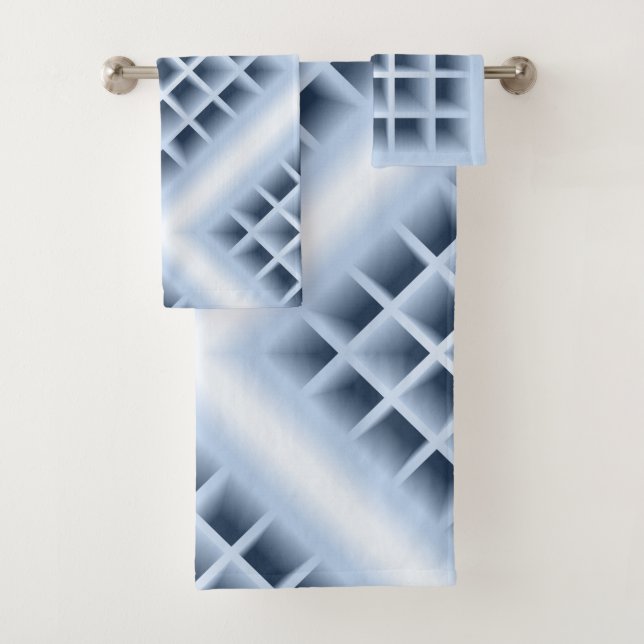 Blue square holes pattern (En situation)