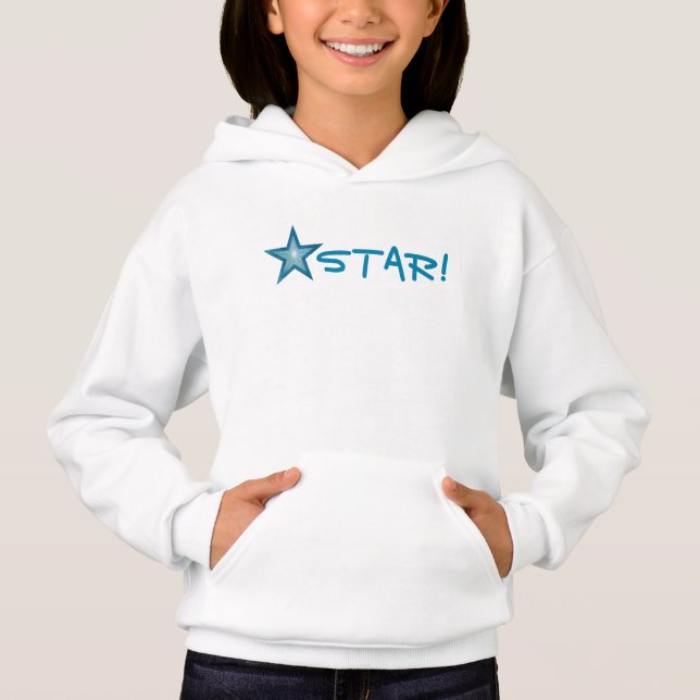 Blue Star 'STAR!' petite étoile avant et arrière (Devant)