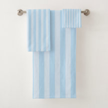 Blue Stripes Bath Towel