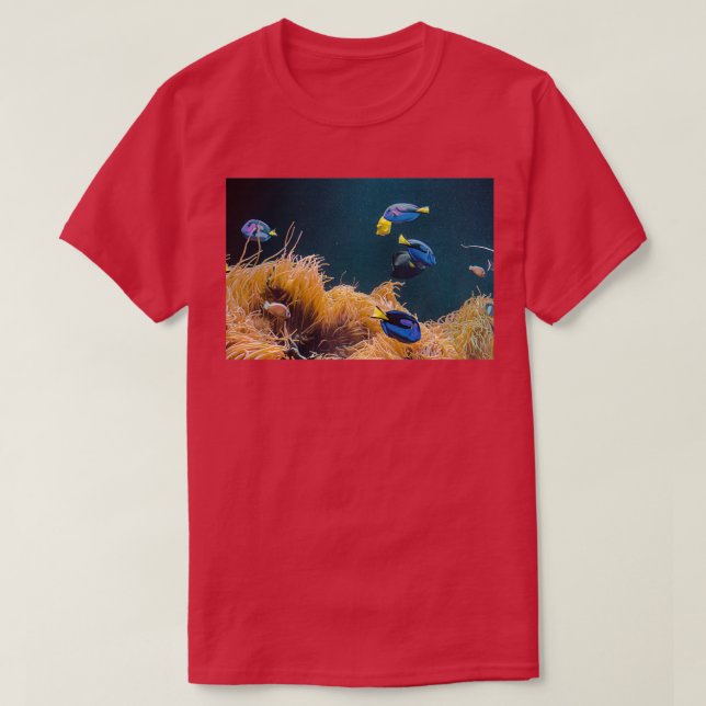 Blue Tang Classic TShirt (Design devant)