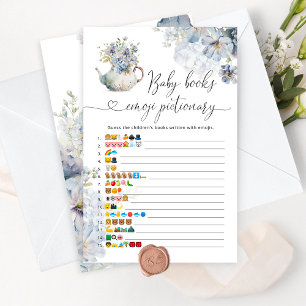 Blue teapot enfants livres émoticônes jeu pictionn