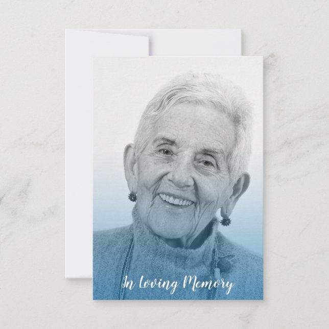 Blue Trendy Transparency Effect Funeral Dear Ones (Devant)