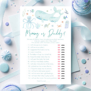 Blue Under the Sea Maman ou Daddy Jeu