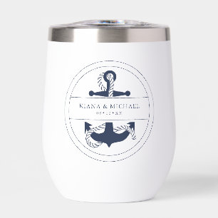 Blue Wave Ancre Mariage V2 Navy ID836