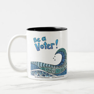 Blue Wave - Be a Voice Mug