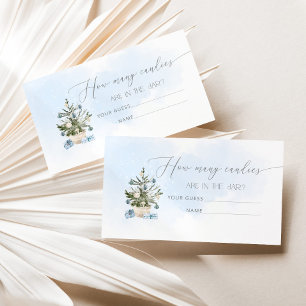 Blue Winter deviner combien de canettes carte