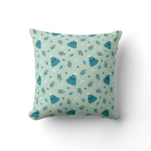 Blue Winter Wonderland Accessoires Coussin