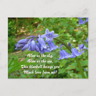 BLUEBELLS ~ Carte postale # 3