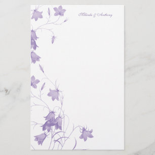 Bluebells - Purple 5,5 x 8,5 Papeterie