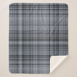 Blueberries fraîches Plaid bleu marine