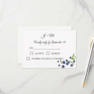 Blueberries Fruit Blueberry Mariage moderne RSVP