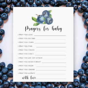 Blueberries - prières pour bébé