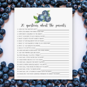 Blueberry - 20 questions sur le jeu des parents