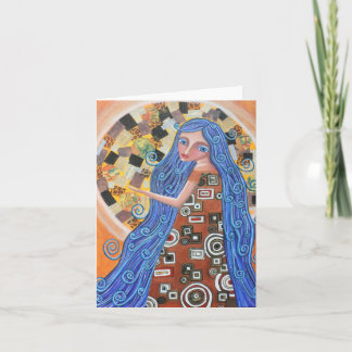 Blueberry Blonde Goddess Carte blanche