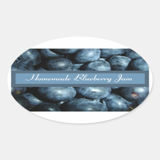Blueberry Canning Étiquette