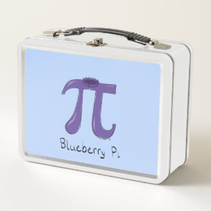 Blueberry Pi Cute Math Pi Day Lunch Box