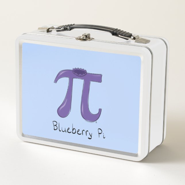 Blueberry Pi Cute Math Pi Day Lunch Box (Devant)