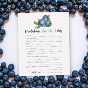 Blueberry - prédictions et conseils pour bébé