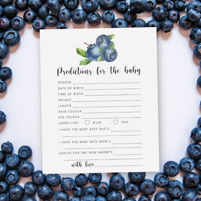 Blueberry - prédictions et conseils pour bébé (Créateur téléchargé)