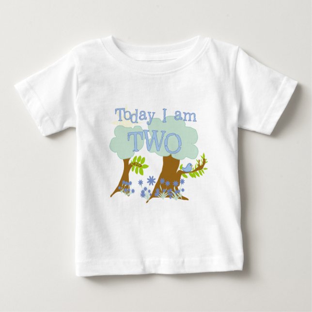 Bluebird 2nd Birthday Tshirts et cadeaux (Devant)