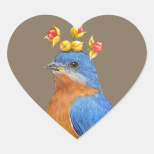 bluebird avec stickers doux-amer