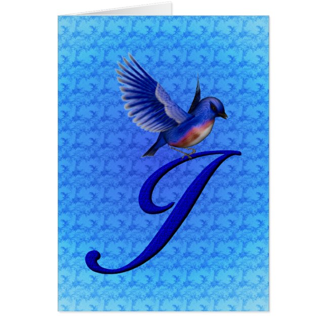 Bluebird Monogram Initial J Elegant (Devant)