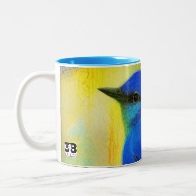 Bluebird of Happiness Mug (Gauche)