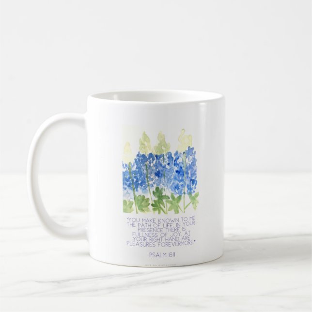 Bluebonnet Joy Mug (Gauche)