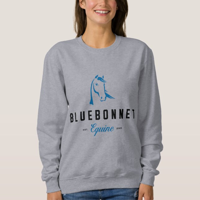 Bluebonnet Womens Sweatshirt (Devant)