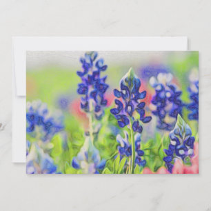 Bluebonnets impressionnistes