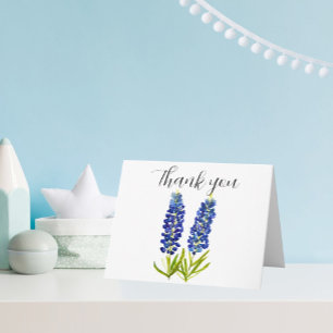 Bluebonnets Texas Flowers Baby shower Merci