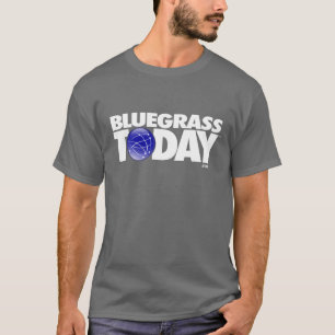Bluegrass Aujourd'hui couleur foncée Logo T-shirt