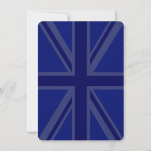 Blues pour un drapeau britannique Union Jack
