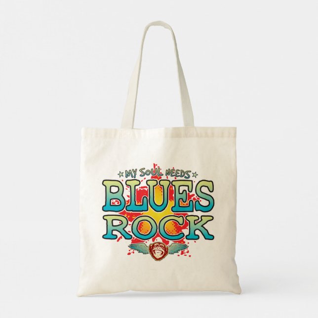 Blues Rock Soul Sac fourre-tout (Dos)