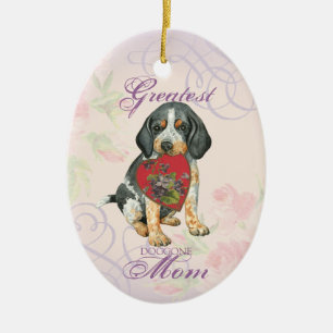 Bluetick Coeur maman ornement céramique