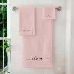 Blush Dusty rose moderne Script Girl Monogramme No<br><div class="desc">Blush Dusty Rose Simple Script Monogramme Nom Carnet Spiral Planificateur. Cela rend le cadeau parfait pour 16 ans,  mariage,  douche nuptiale,  anniversaire,  baby shower ou bachelorette pour quelqu'un qui aime le luxe glam et les styles chic.</div>
