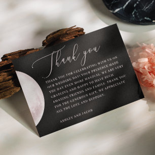 Blush Moon Élégant modèle de calligraphie pour m