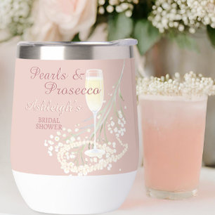Blush Pearls & Prosecco Fête des mariées Mariée Ca