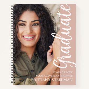 Blush Pink Modern Script Grand Party Livre d'invit