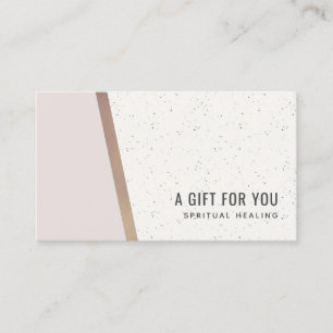 Blush Rose Gold Ceramic Geometry Certificat cadeau